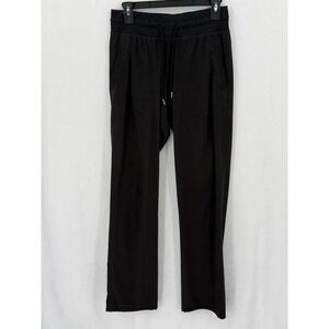 Free Fly Pants Womens Small Black Stretch Bamboo Lined Track Athleisure Workout